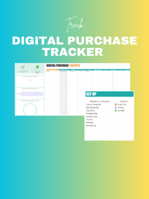 Digital Purchase Tracker