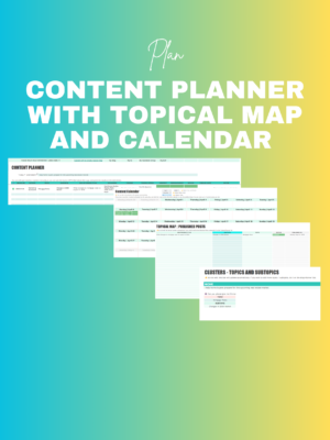 Marketing Content Planner for Realtors | Real Estate Social Media & Content Calendar